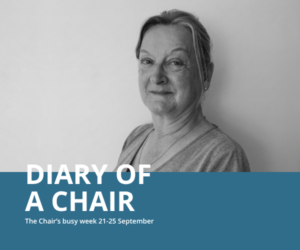 Diary of a Chair 21-15 September
